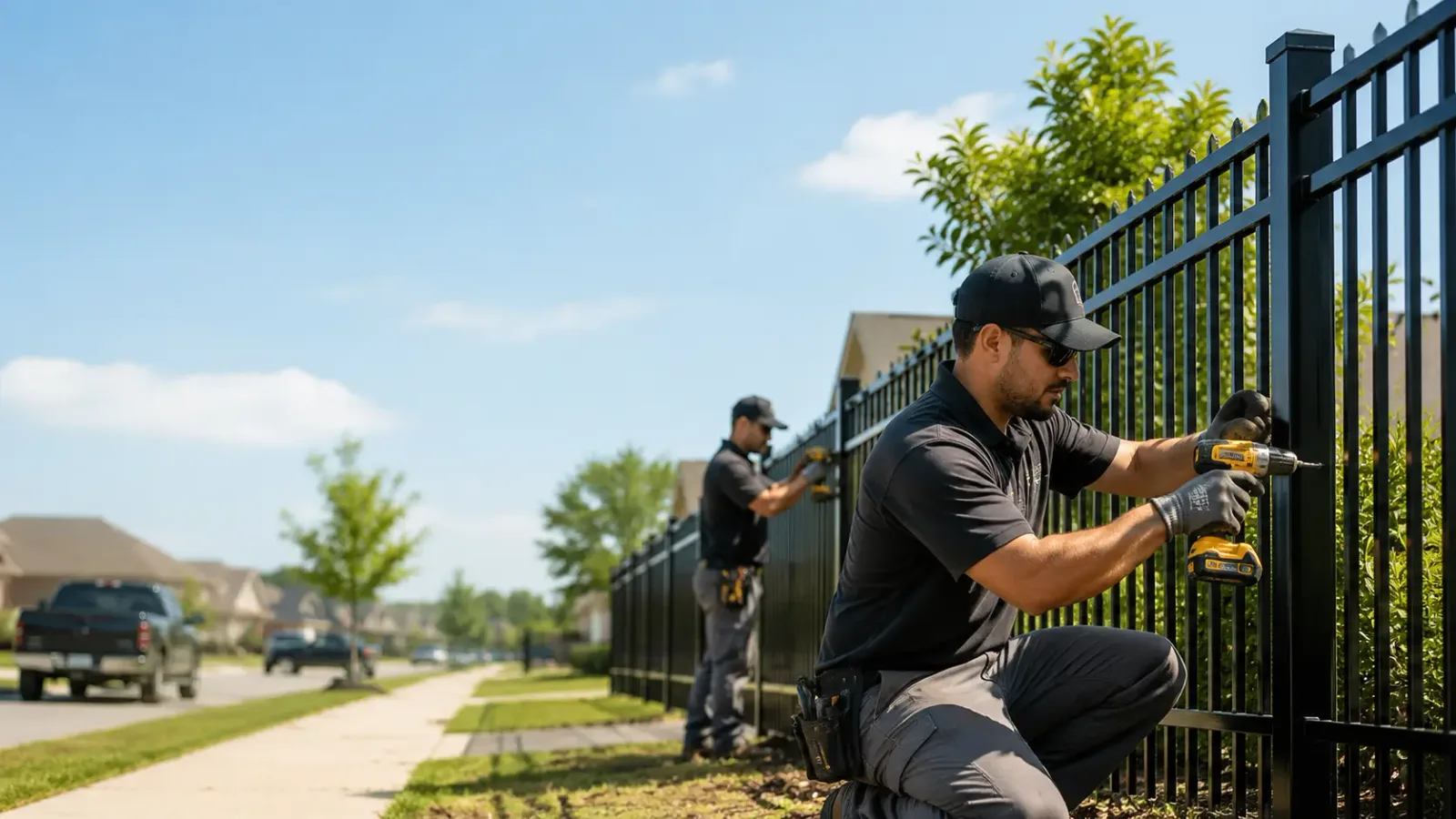 Metal Fence Installation in Wellington, TX